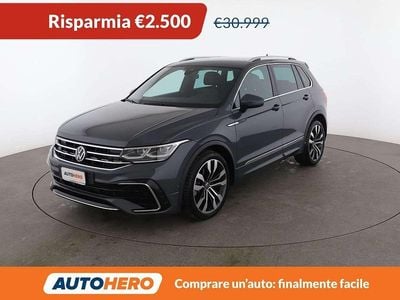 Usata VW Tiguan R-line 200 CV (147 kW) 2021 Grigio SUV