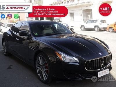 Begagnad Maserati Quattroporte 411 HK (302 kW) 2015 Svart Sedan