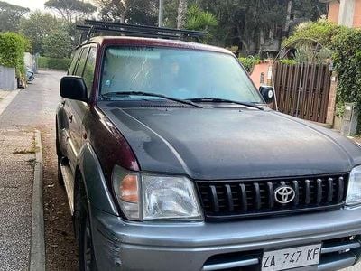 Usata Toyota Land Cruiser 136 CV (100 kW) 1996 Rosso SUV