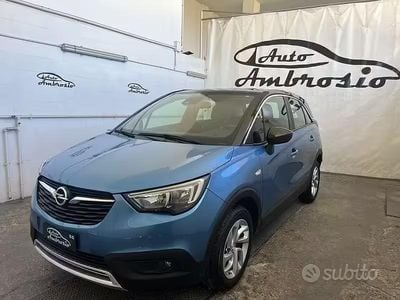 Usata Opel Crossland X Innovation 120 CV (88 kW) 2019 Nero SUV