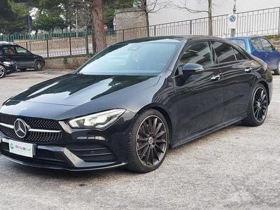Usata Mercedes CLA200 Premium 150 CV (110 kW) 2021 Nero Berlina
