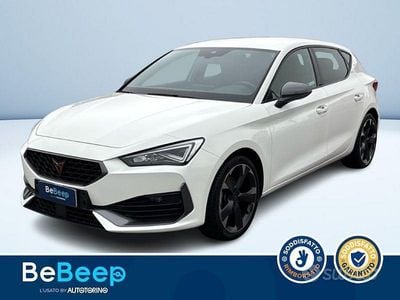 Usata Cupra Leon 150 CV (110 kW) 2024 Bianco pastello Berlina