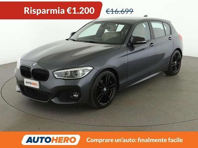 Begagnad BMW 116 M Sport 116 HK (85 kW) 2017 Grå Halvkombi