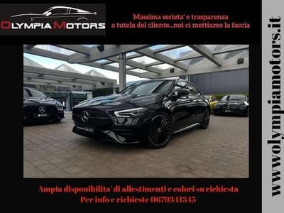 Usata Mercedes CLA220 Premium 190 CV (139 kW) 2024 Nero Berlina