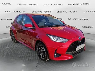 Usata Toyota Yaris Hybrid Trend 116 CV (85 kW) 2023 Rosso Berlina