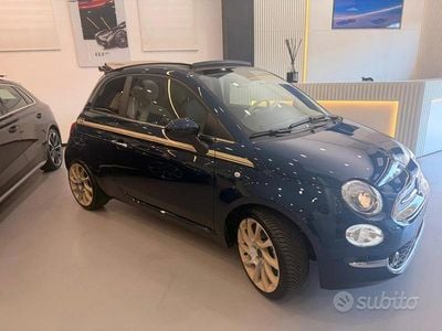 Usata Fiat 500C Club 69 CV (50 kW) 2023 Blu dipinto di blu metallizzato Cabrio