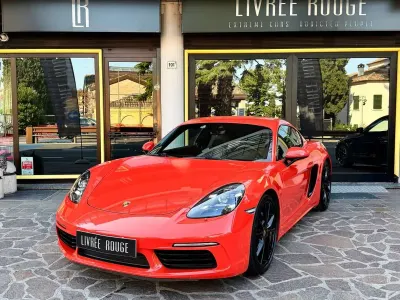 Usata Porsche 718 299 CV (219 kW) 2018 Arancione Coupé