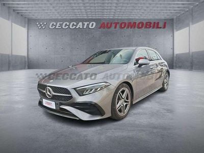 Usata Mercedes A180 AMG Line Premium 116 CV (85 kW) 2024 Grigio Berlina