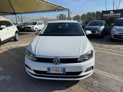 Usata VW Polo Comfortline 95 CV (69 kW) 2019 Bianco Utilitaria