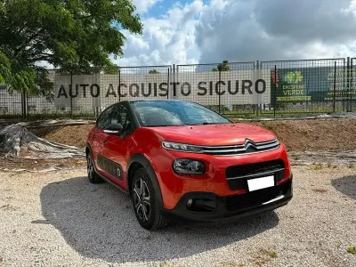 Usata Citroën C3 PureTech 82 CV (60 kW) 2018 Arancione Utilitaria