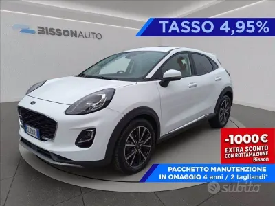 Begagnad Ford Puma Titanium 124 HK (91 kW) 2021 Vit SUV