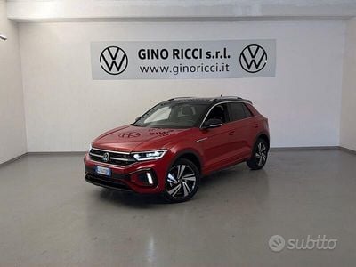 Rosso Usata 2022 VW T-Roc R-line SUV | 23.900 € (Buon prezzo)
