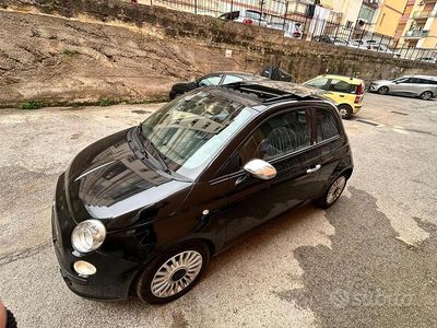 Usata Fiat 500 75 CV (55 kW) 2009 Nero Cabrio
