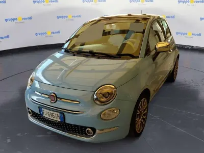 Usata Fiat 500 Lounge 69 CV (50 kW) 2016 Blu/azzurro Utilitaria