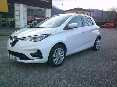 Usata Renault Zoe Zen 50 kW (69 CV) 2020 Bianco Utilitaria
