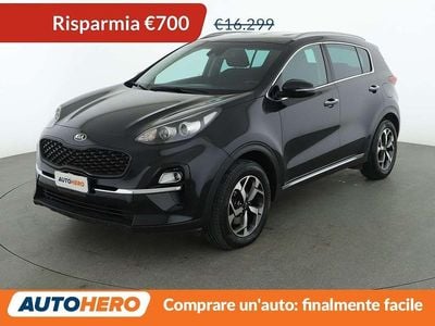 Usata Kia Sportage 116 CV (85 kW) 2019 Nero SUV