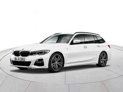 Usata BMW 320 M Sport 190 CV (139 kW) 2021 Alpin white Station wagon