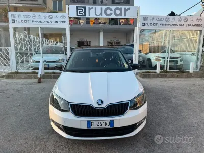 Usata Skoda Fabia Executive 90 CV (66 kW) 2017 Bianco Berlina