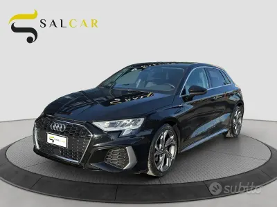 Usata Audi A3 S-Line 116 CV (85 kW) 2022 Nero Berlina