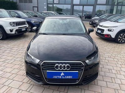 Usata Audi A1 Sportback Attraction 105 CV (77 kW) 2012 Nero Utilitaria