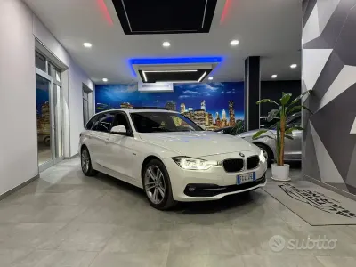 Usata BMW 318 Sport Line 150 CV (110 kW) 2017 Bianco Station wagon