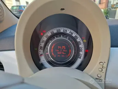 Usata Fiat 500 Pop 69 CV (50 kW) 2009 Bianco Cabrio