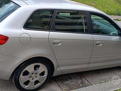 Usata Audi A3 Sportback Ambition 140 CV (102 kW) 2006 Grigio Utilitaria