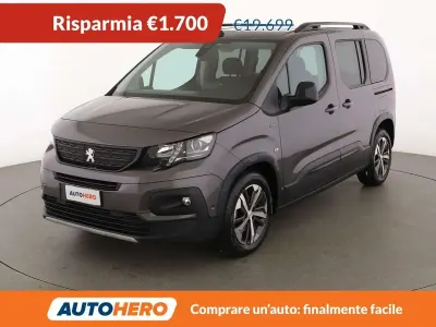 Begagnad Peugeot Rifter GT-line 131 HK (96 kW) 2019 Grå Minibuss