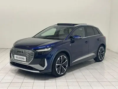 Usata Audi Q4 e-tron S-Line 219 kW (299 CV) 2022 Nero SUV