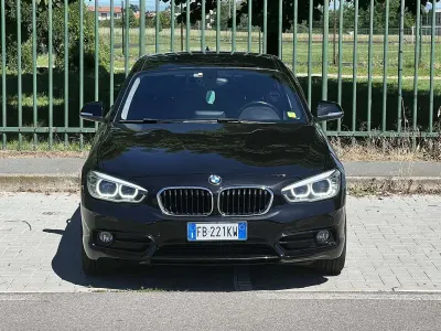 Usata BMW 116 Sport Line 116 CV (85 kW) 2015 Nero Utilitaria