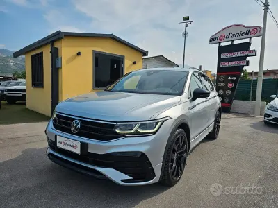 Usata VW Tiguan R-line 150 CV (110 kW) 2022 Grigio SUV