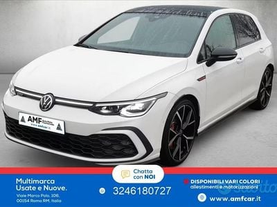 Usata VW Golf VIII GTI 245 CV (180 kW) 2022 Bianco Berlina
