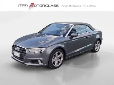 Usata Audi A3 Cabriolet Sport 116 CV (85 kW) 2018 Grigio Cabrio