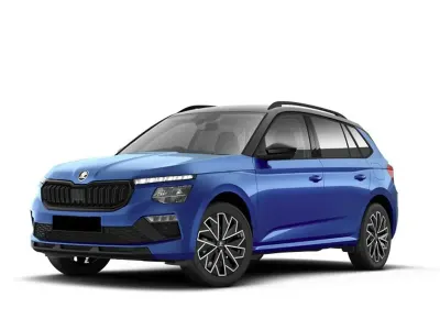 Nuova Skoda Kamiq 115 CV (84 kW) 2026 Blu race metallizzato nero tulipano perl SUV