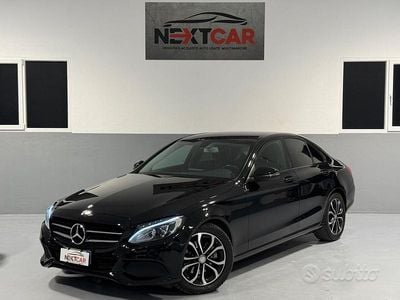 Usata Mercedes C220 170 CV (125 kW) 2017 Nero Berlina