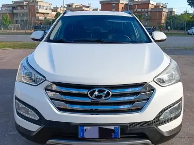 Usata Hyundai Santa Fe Style 200 CV (147 kW) 2015 Bianco SUV