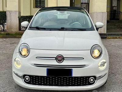 Usata Fiat 500C Lounge 69 CV (50 kW) 2019 Bianco Cabrio