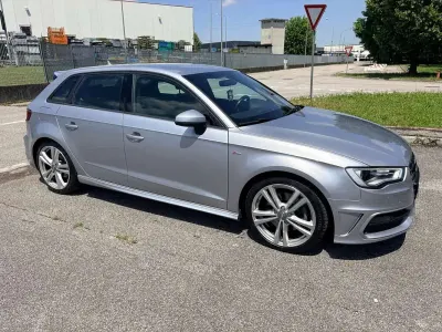 Usata Audi A3 S-Line 184 CV (135 kW) 2016 Argento Berlina