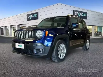 Usata Jeep Renegade Longitude 120 CV (88 kW) 2017 Blu/azzurro SUV