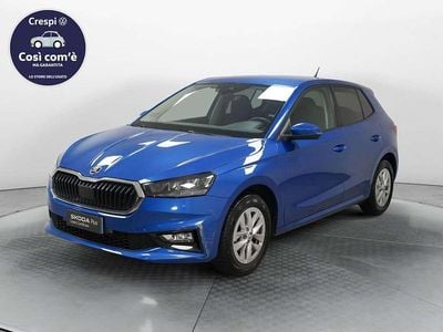 Usata Skoda Fabia Ambition 95 CV (69 kW) 2023 Blu/azzurro Utilitaria