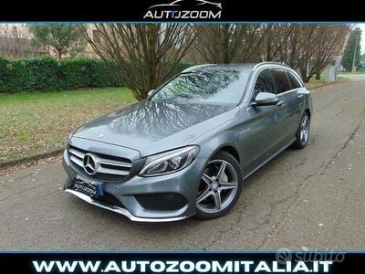 Usata Mercedes C220 Premium 170 CV (125 kW) 2017 Grigio Station wagon
