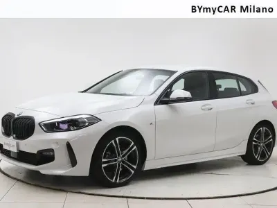Usata BMW 118 M Sport 140 CV (102 kW) 2022 Bianco Utilitaria