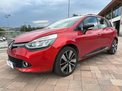 Usata Renault Clio 90 CV (66 kW) 2014 Arancione Station wagon