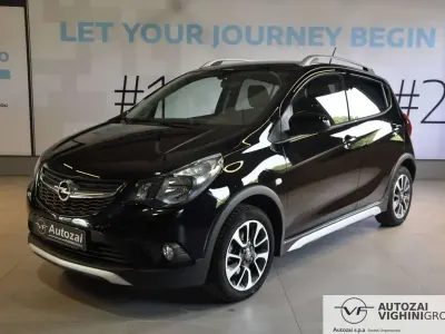 Usata Opel Karl Rocks 73 CV (53 kW) 2018 Nero Utilitaria