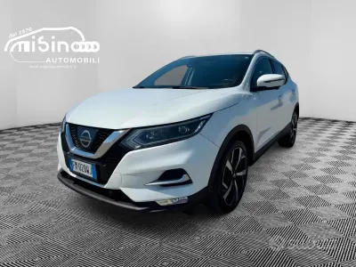 Usata Nissan Qashqai Tekna 131 CV (96 kW) 2018 Bianco SUV
