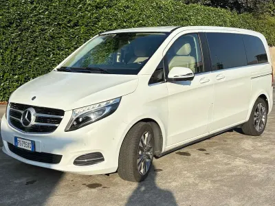 Usata Mercedes V200 Business 136 CV (100 kW) 2019 Bianco Monovolume