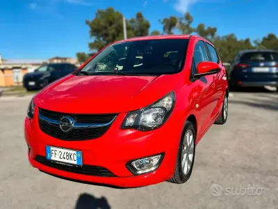 Usata Opel Karl Cosmo 73 CV (53 kW) 2016 Rosso Utilitaria