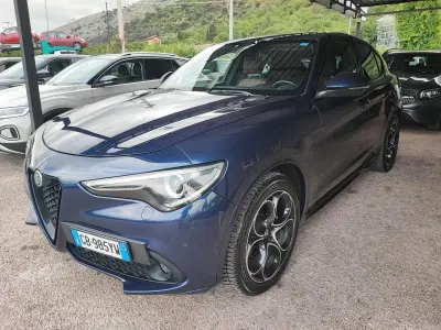 Occasion Alfa Romeo Stelvio Veloce 210 PK (154 kW) 2020 Blauw SUV