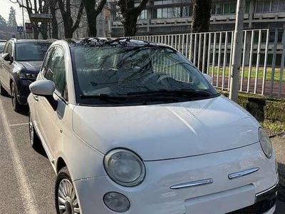 Usata Fiat 500 69 CV (50 kW) 2010 Bianco Utilitaria