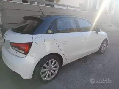 Usata Audi A1 116 CV (85 kW) 2016 Bianco Utilitaria